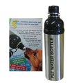 Good Life Gear Good Life Gear SF6035 SS 24 oz. BPA Free Travel Water Bottle For Pets - Silver SF6035 SS